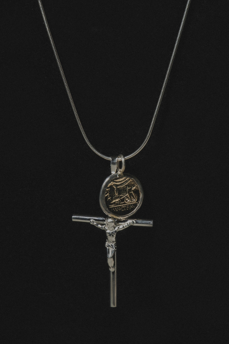 Carmela Crucifix Necklace