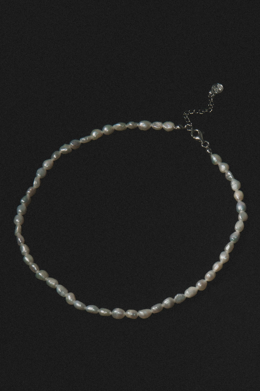 DLUXCA Jewelry Silver / 15 inches Anamarie Pearl Necklace