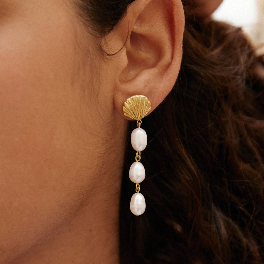 Agapée Jewelry Jewelry Gold Marisca Earrings