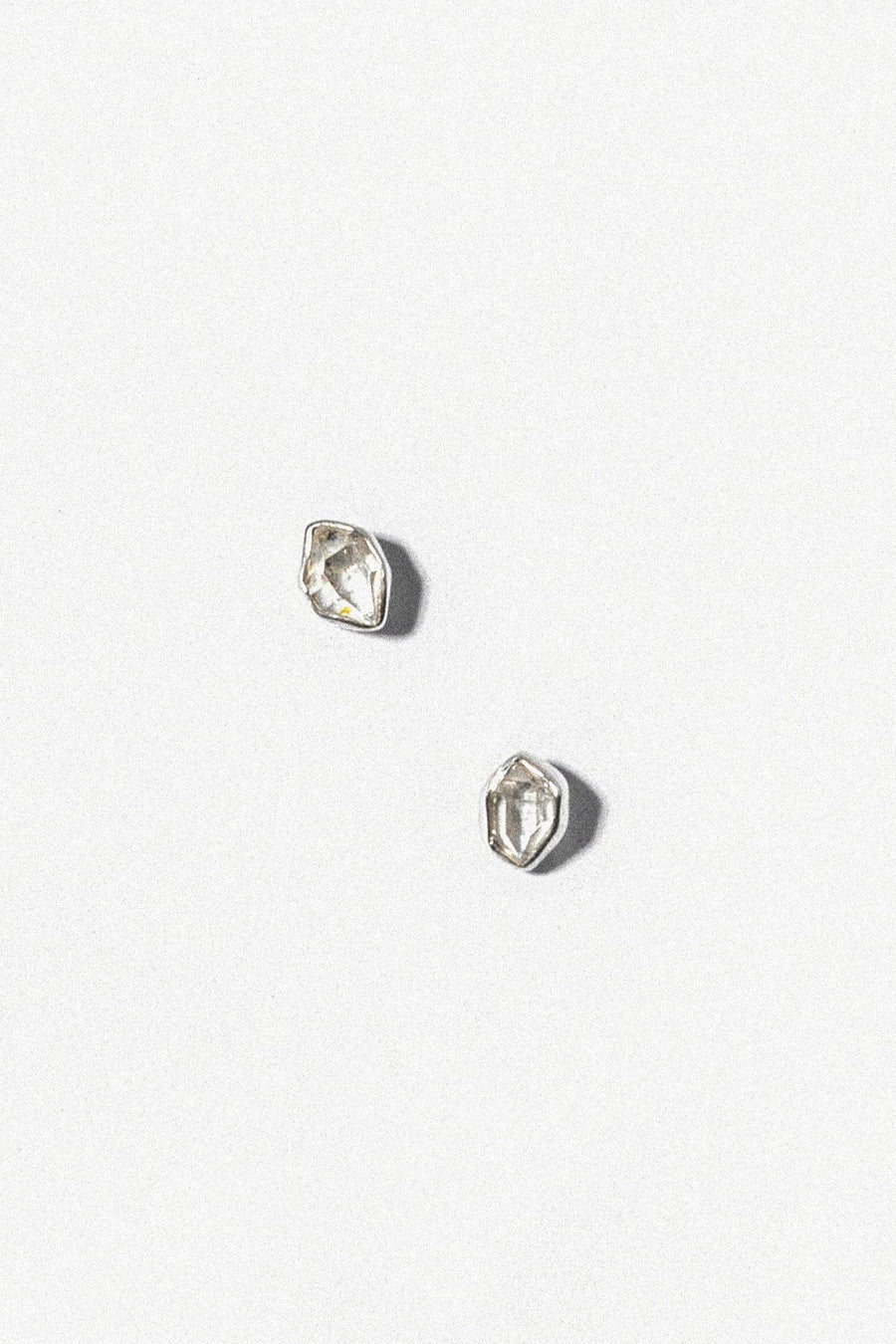 Starborn Creations Jewelry Silver Mohawk River Herkimer Studs