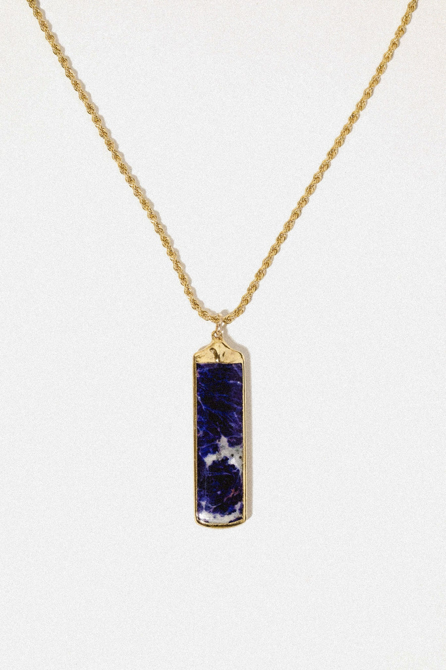 Goddess Jewelry Gold / 20 Inches Orion Lapis Necklace