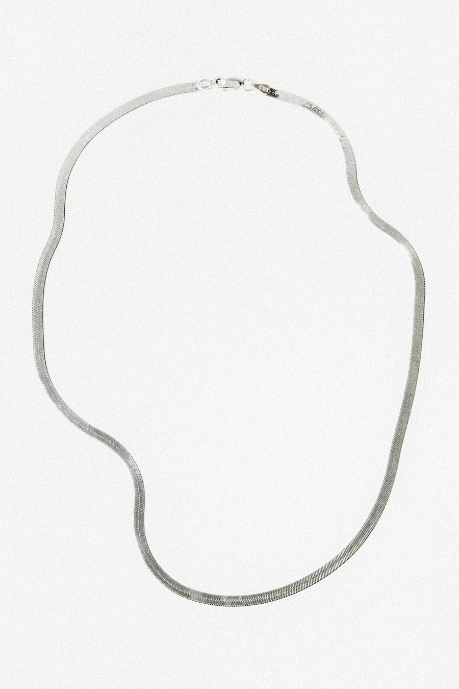 Silver Palace Jewelry Silver / 18 Inches Silver Springs Herringbone Necklace