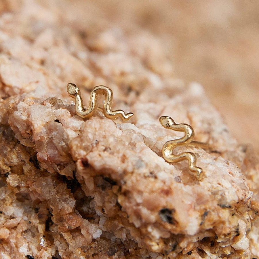 Agapée Jewelry Jewelry Gold Talaia Stud Earrings