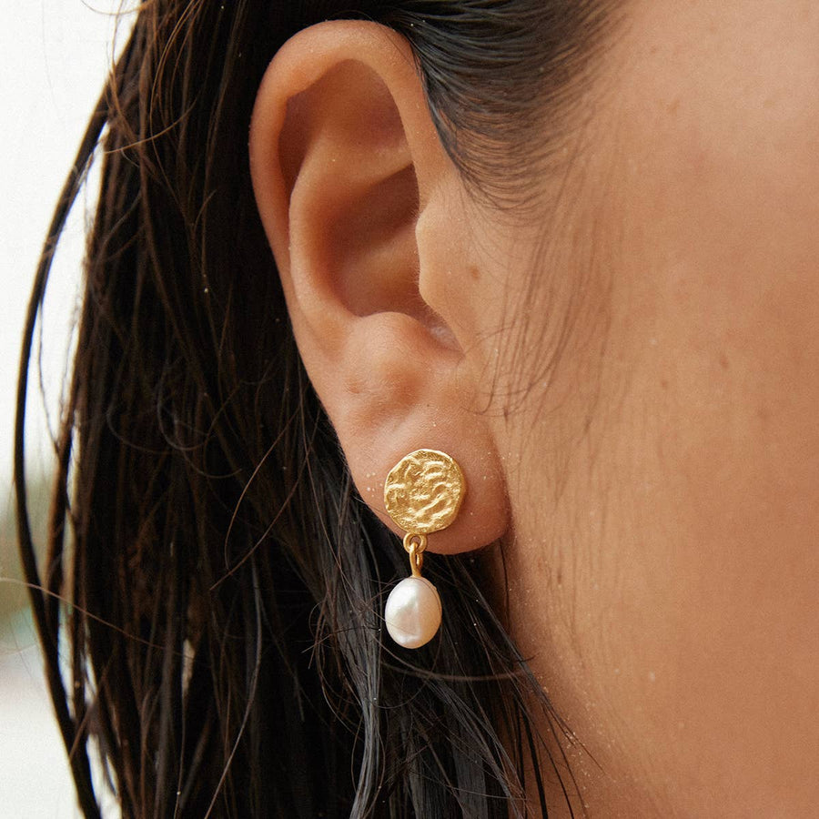 Agapée Jewelry Jewelry Gold Tora Earrings