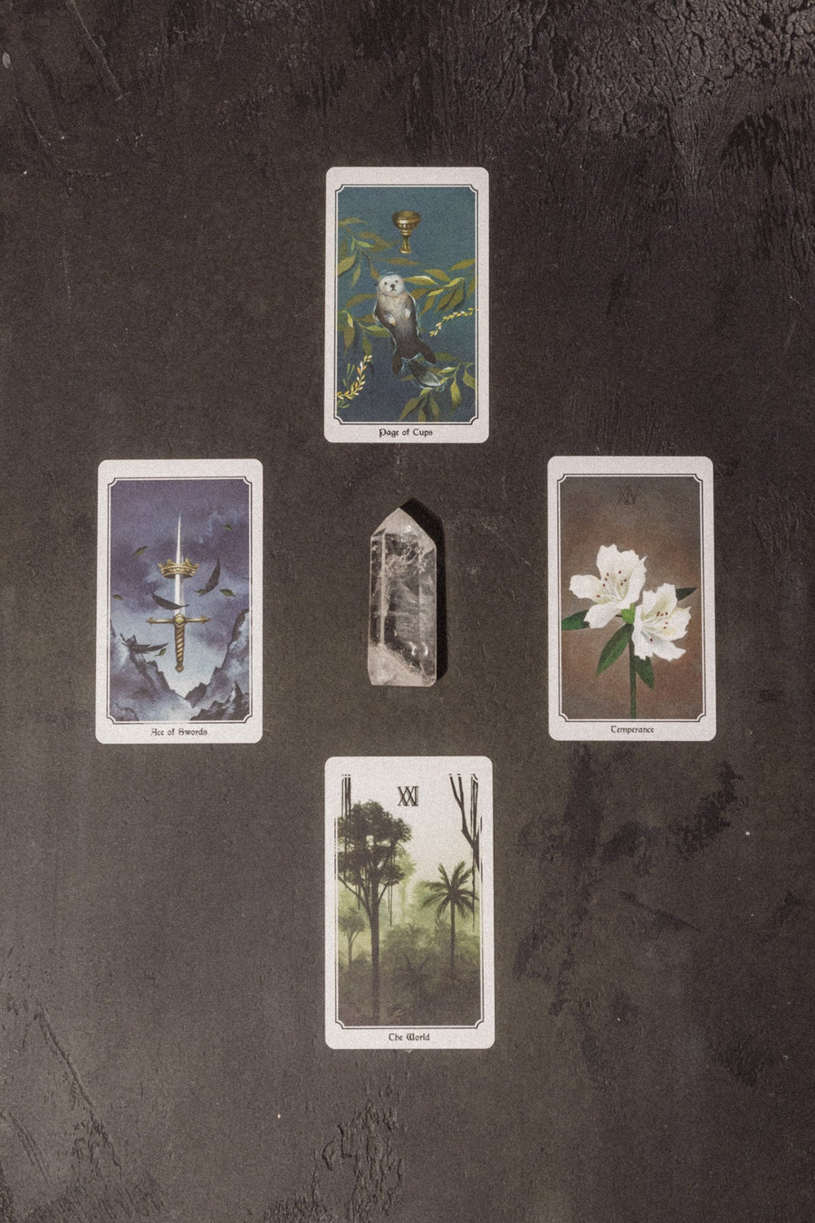 The Creeping Moon Objects Anima Mundi Tarot Deck