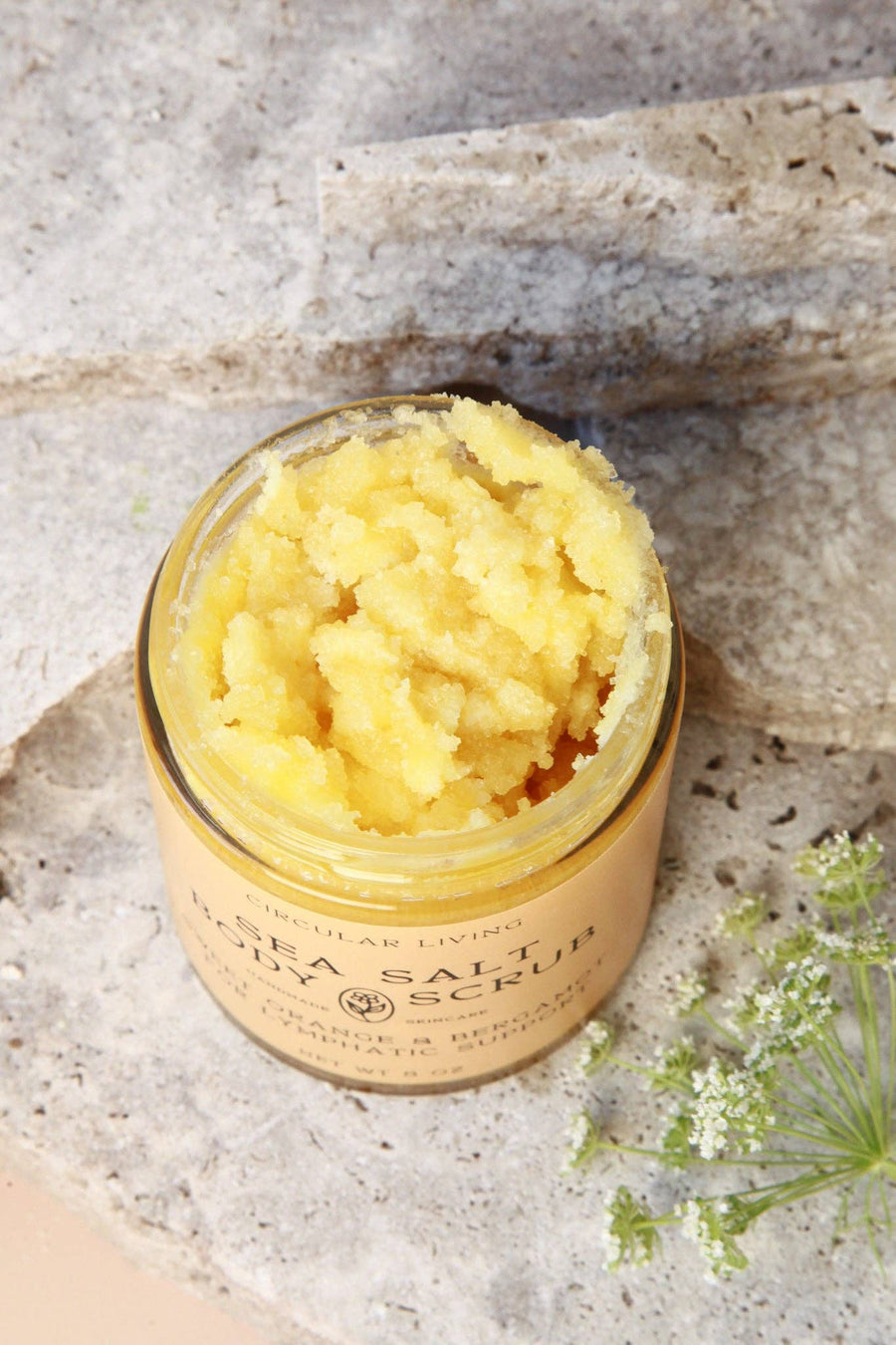 Circular Living Objects Sweet Orange & Bergamot / FINAL SALE Sea Salt Body Scrub