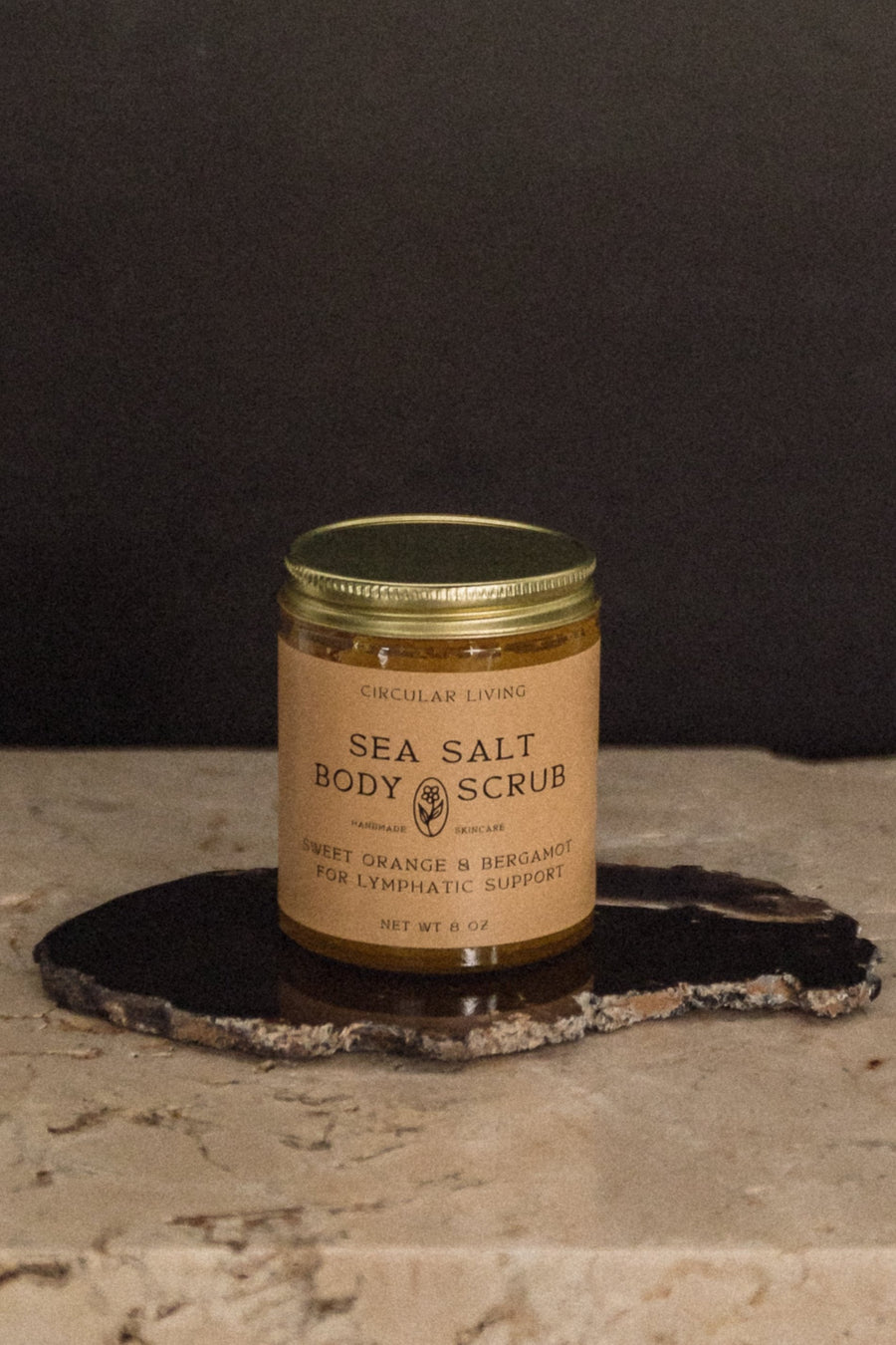 Circular Living Objects Sweet Orange & Bergamot / FINAL SALE Sea Salt Body Scrub