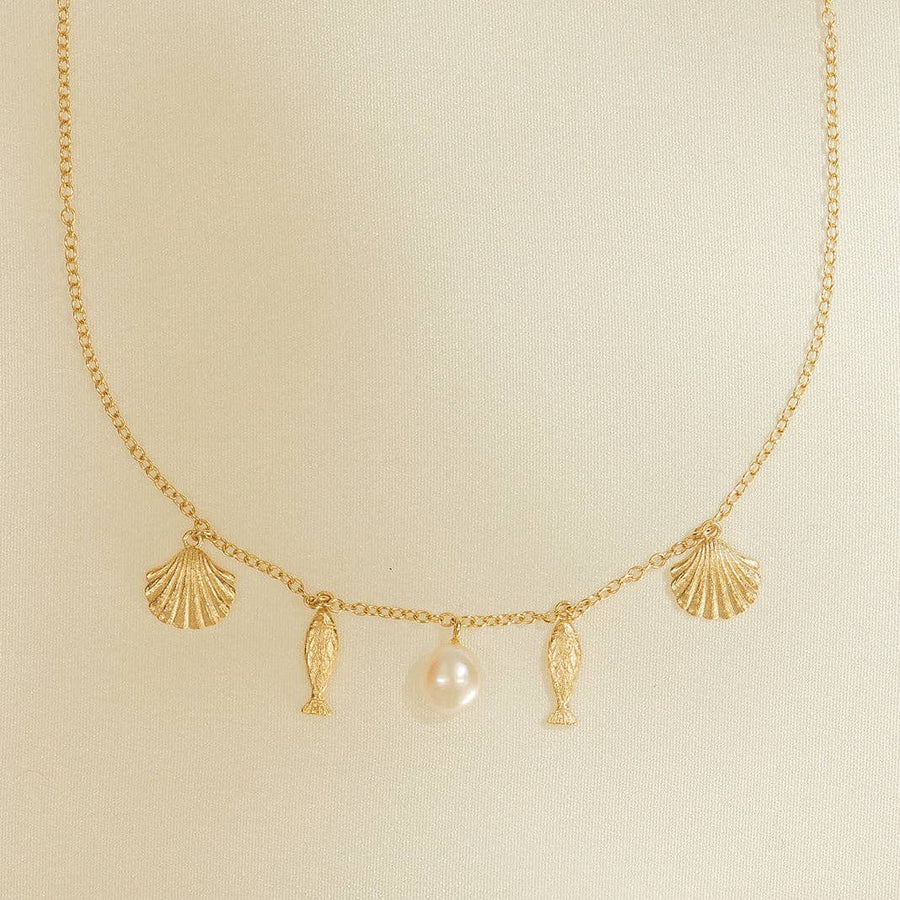 Agapée Jewelry Sardela Necklace | Jewelry Gold Gift Waterproof