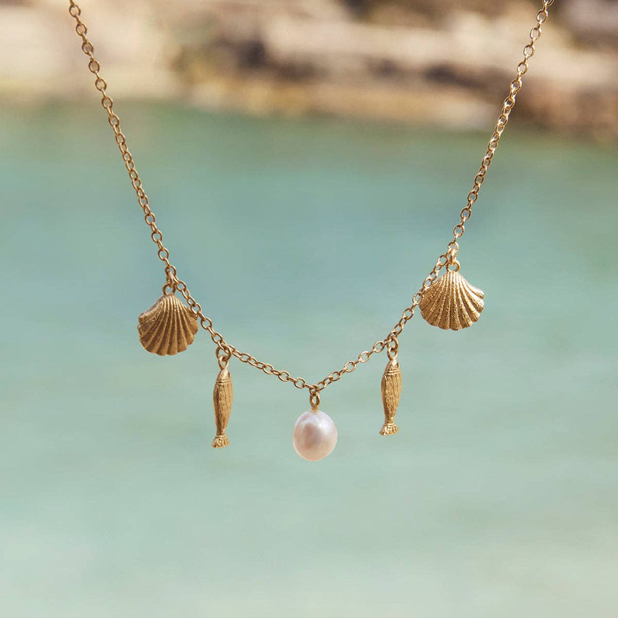 Agapée Jewelry Sardela Necklace | Jewelry Gold Gift Waterproof